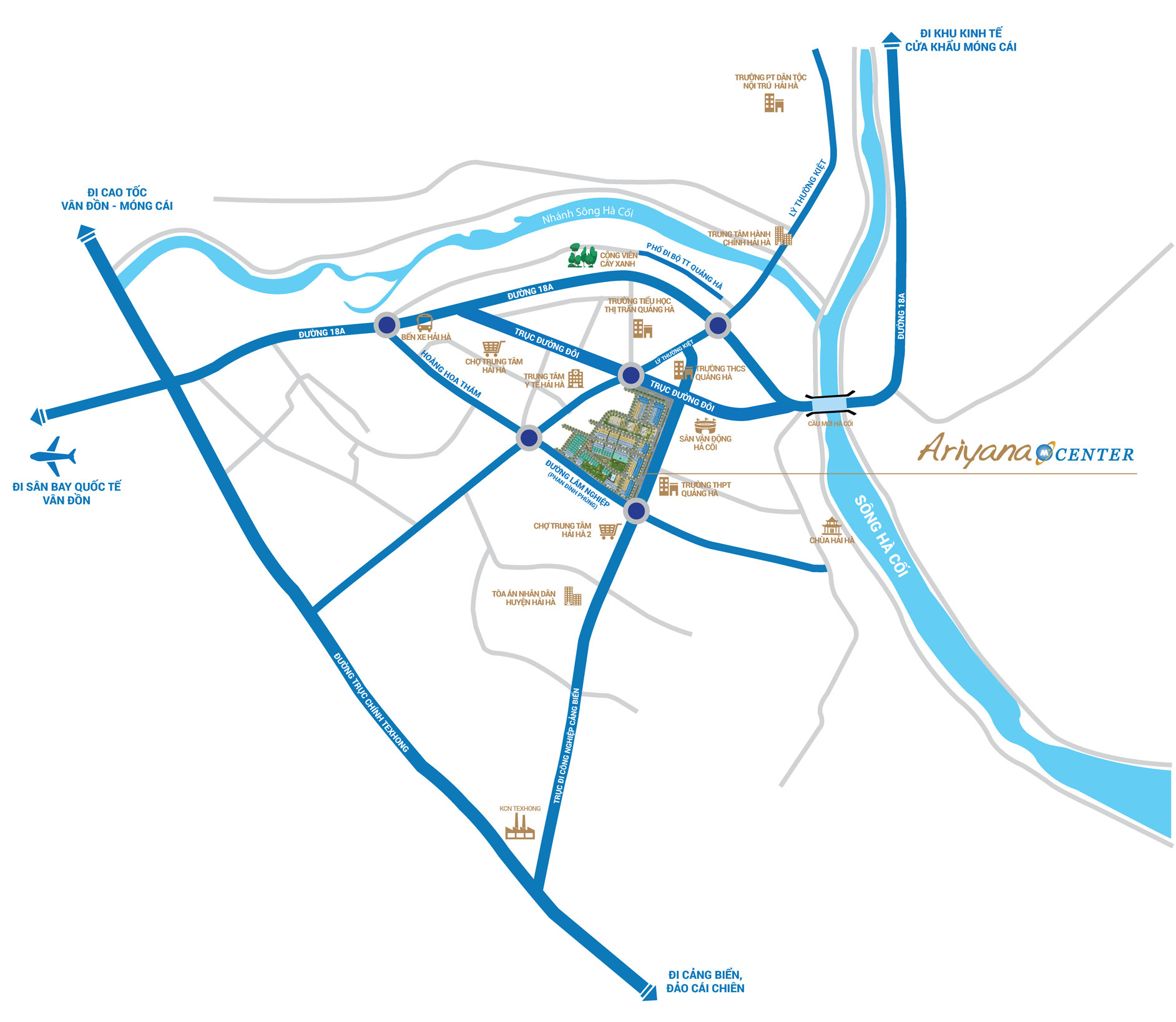 ariyana-center-vi-tri