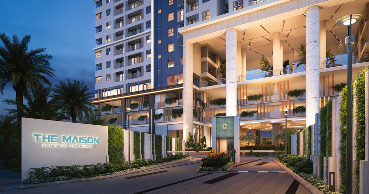 Cổng chào The Maison