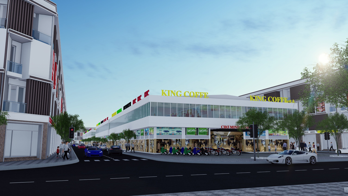 Khu đô thị mới & Chợ Minh Lương