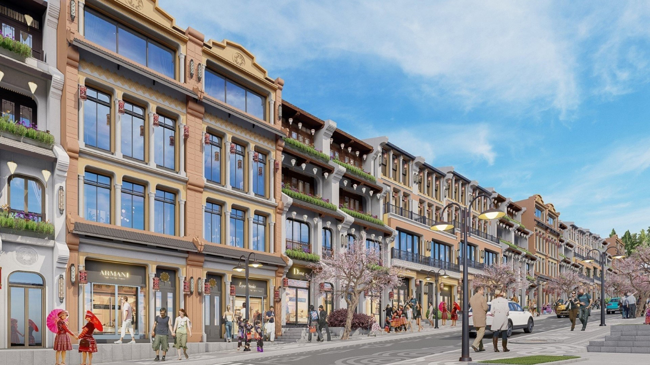 Phối cảnh dự án Sapa Heritage Lào Cai