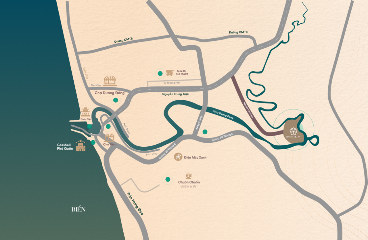 Vị trí dự án Resident Hill Phú Quốc