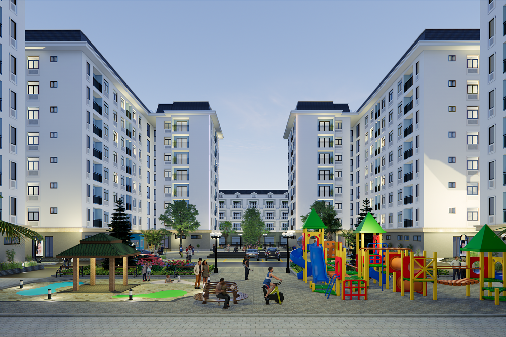 Tiện ích nội khu Square Park Hải Dương