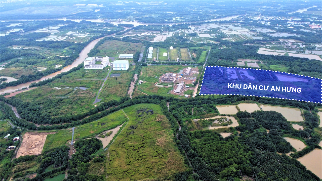 Vị trí dự án Khu dân cư An Hưng Nhà Bè