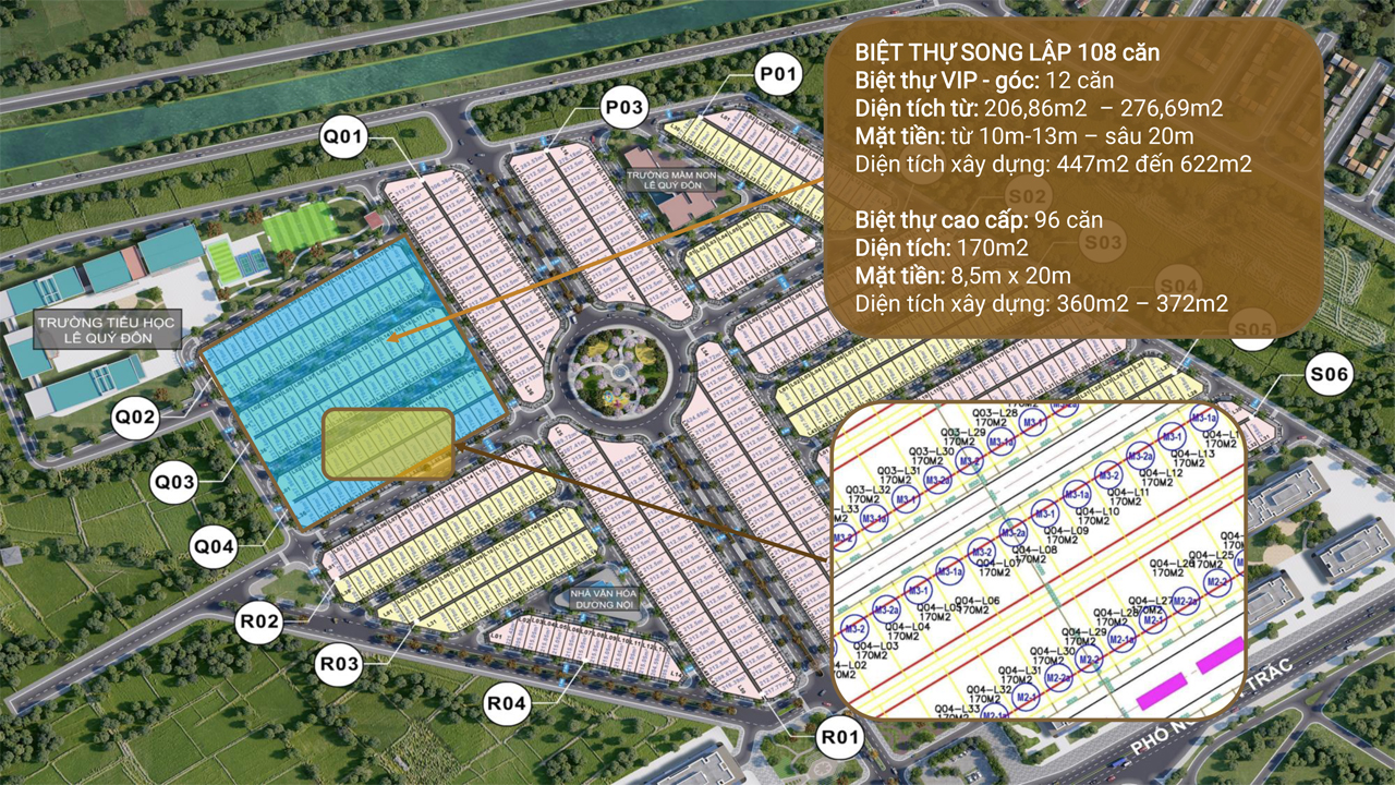 108 căn biệt thự trong đợt mở bán đầu tiên