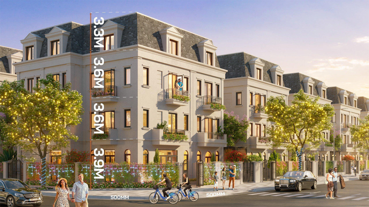 Thiết kế biệt thự Solasta Mansion Nam Cường