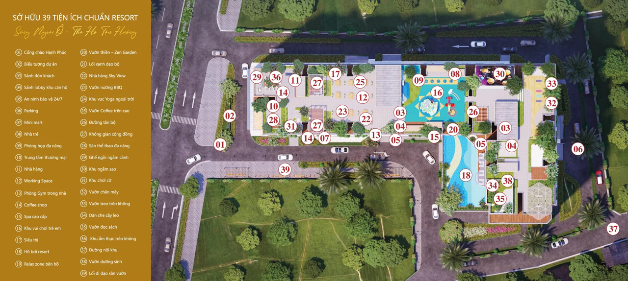 Hệ thống tiện ích nội khu Symlife