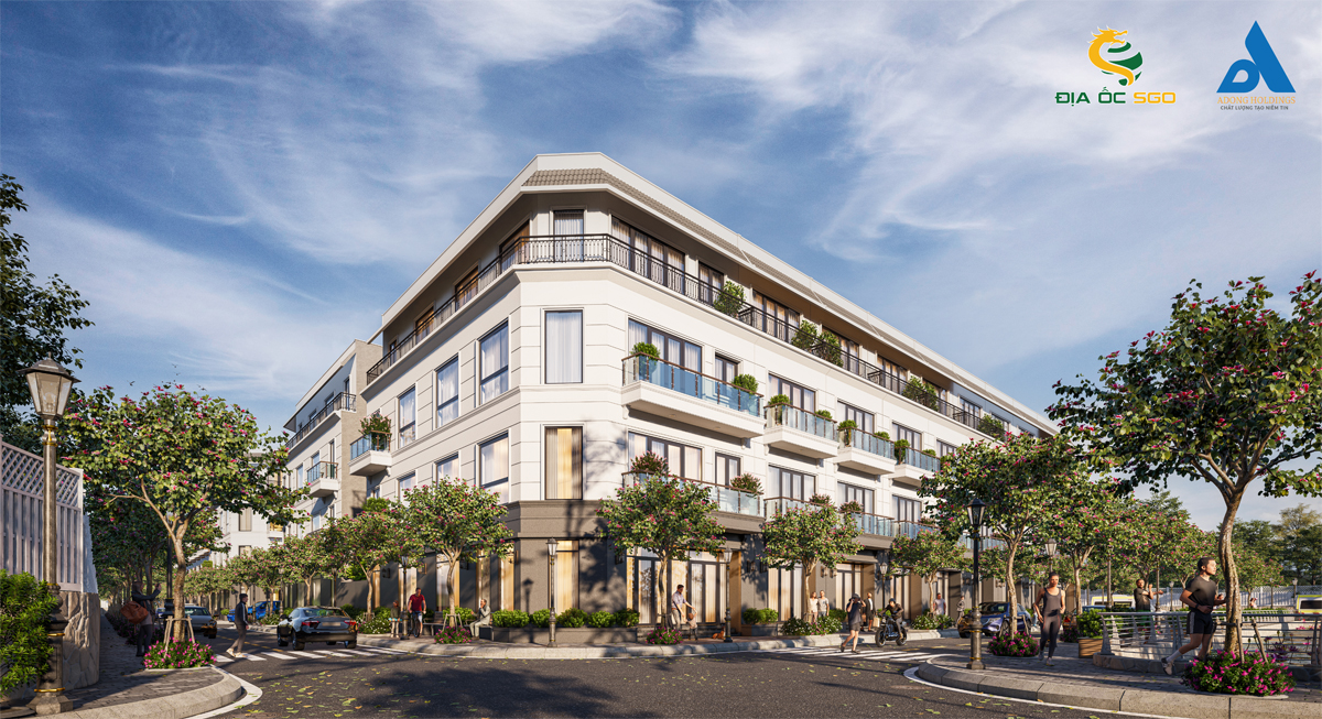 Thiết kế nhà phố Á Đông Xanh