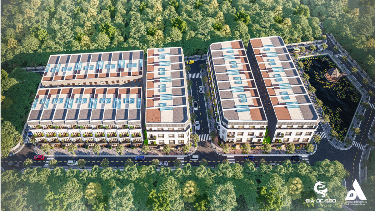 Tổng quan Khu nhà ở liền kề Á Đông Xanh