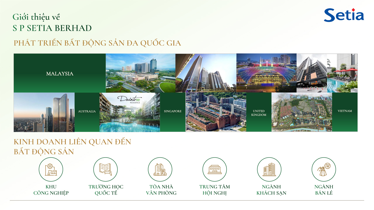 Thông tin về chủ đầu tư SP Setia