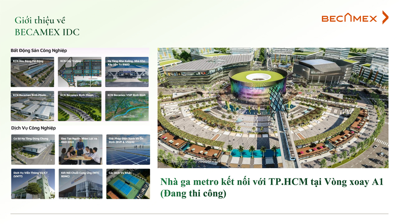 Thông tin về chủ đầu tư Becamex