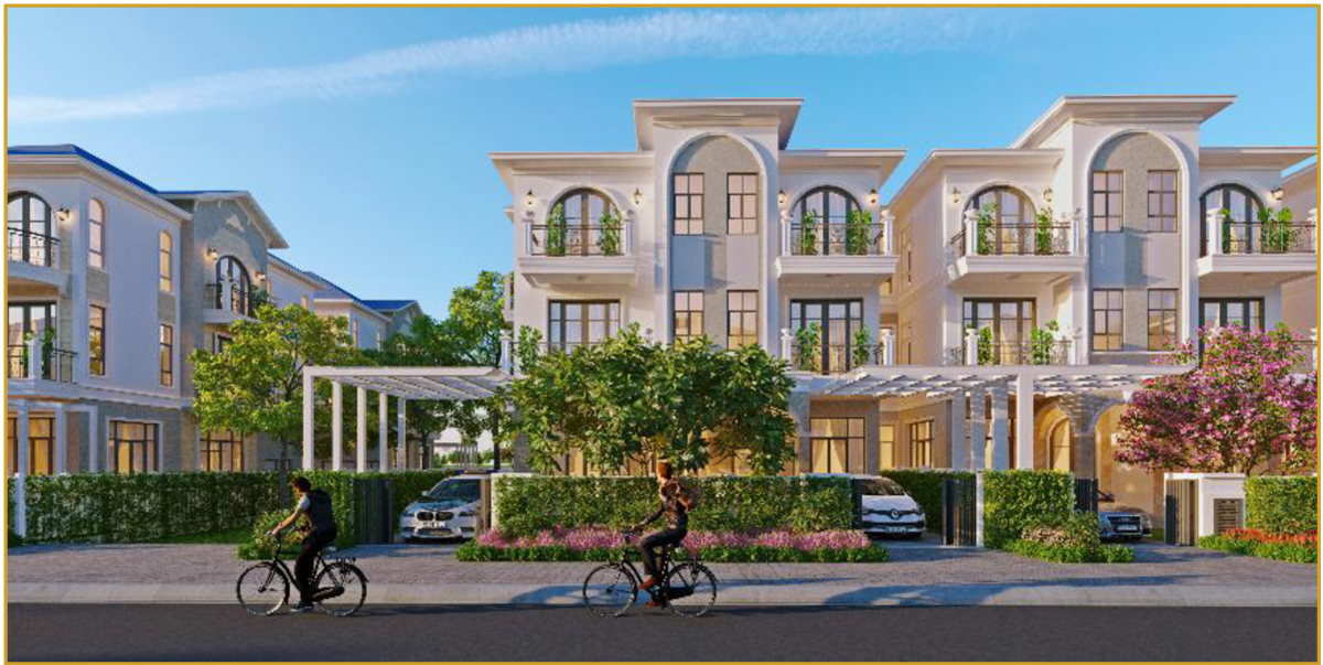 Thiết kế ngoại thất nhà phố The Glamour