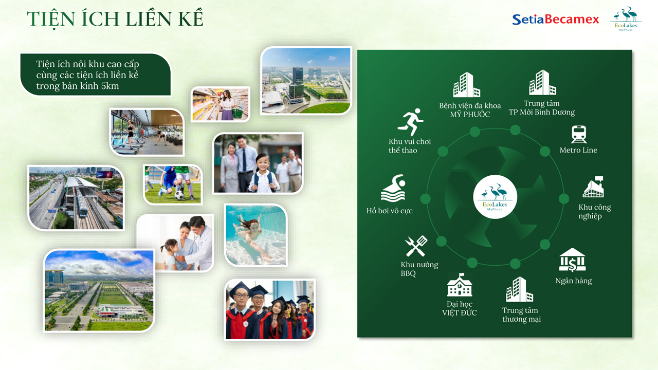 Tiện ích ngoại khu The Glamour