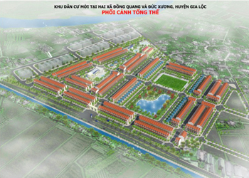 Khu dân cư xã Đồng Quang và Đức Xương